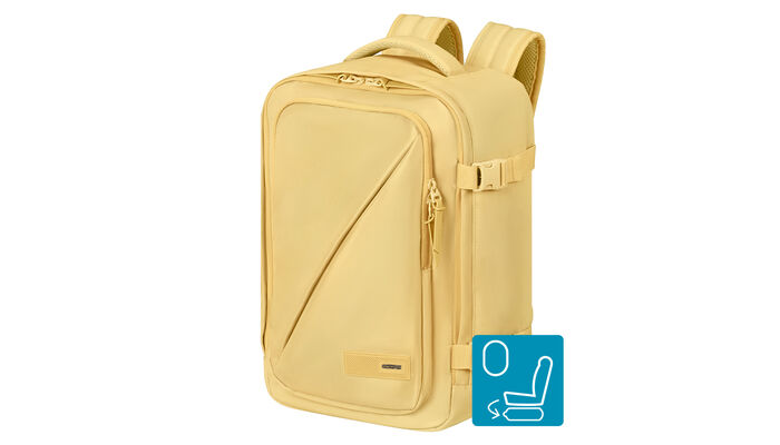 Oppfyller Ryanairs krav til størrelse for gratis håndbagasje om bord.