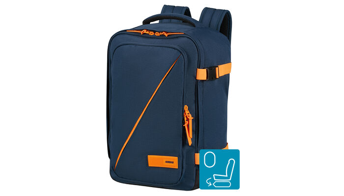 Oppfyller Ryanairs krav til størrelse for gratis håndbagasje om bord.