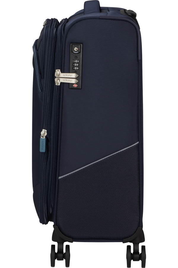 American Tourister SummerRide Spinner S EXP TSA 55cm Marineblå