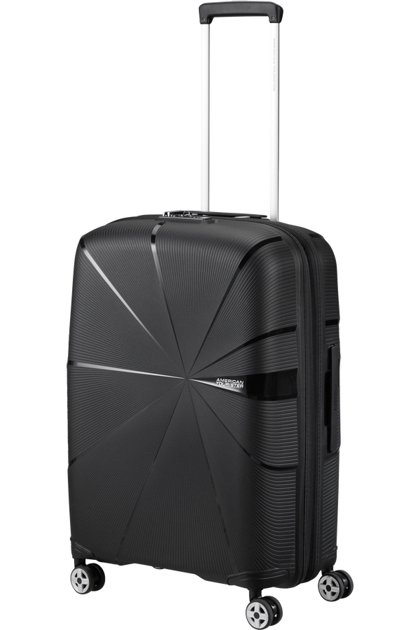 American Tourister Starvibe Spinner Expandable TSA 67cm Svart