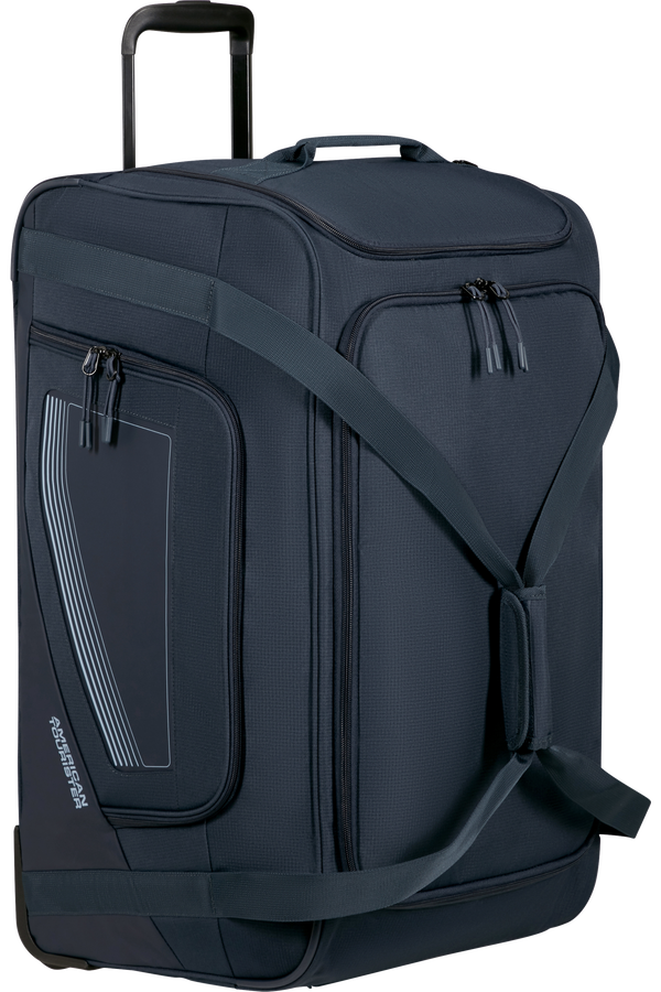 American Tourister City Racer Duffle with Wheels M  Marinebl&aring;