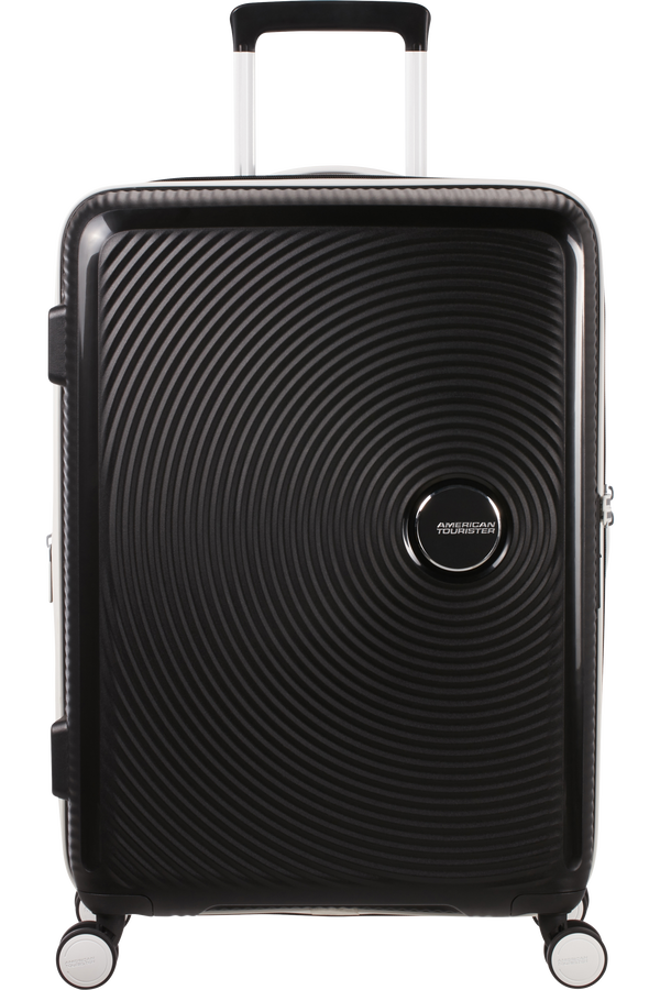 American Tourister Soundbox Spinner TSA Expandable 67cm Black/White