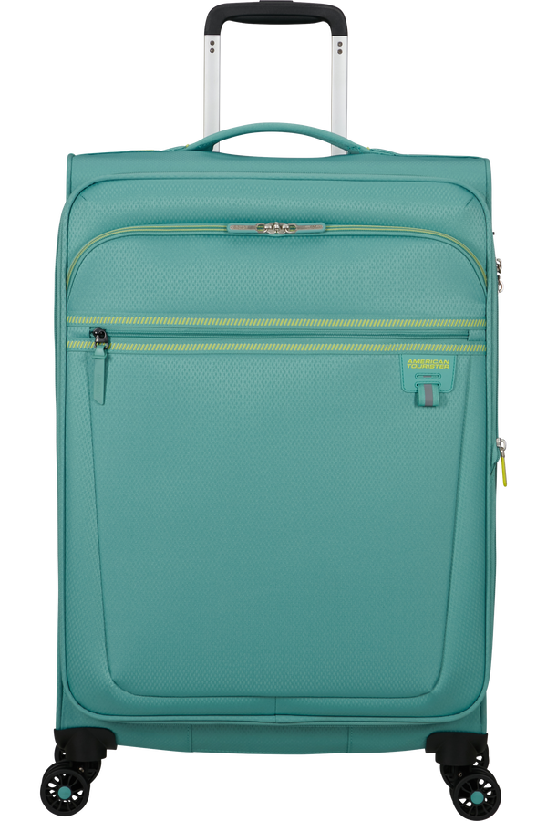American Tourister Aerospin Spinner Expandable M  Dusty Turquoise