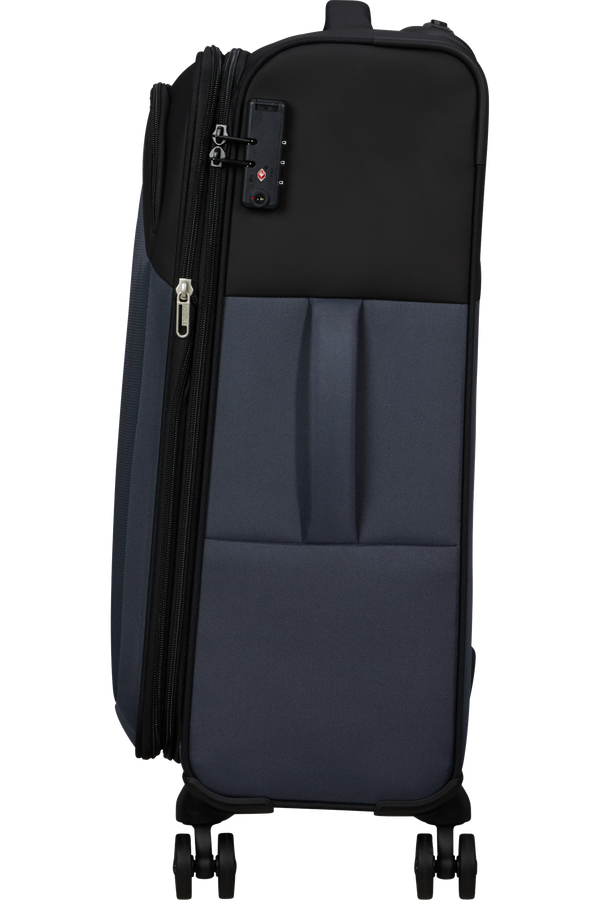 American Tourister Daring Dash Spinner Expandable TSA M  Svart/Grå American Tourister Daring Dash Spinner Expandable TSA M  Svart/Grå