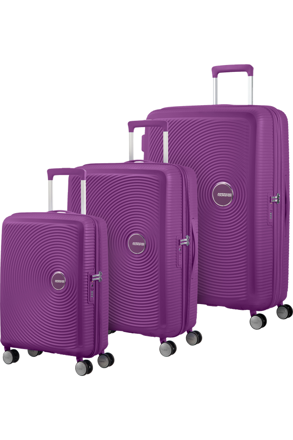 American Tourister Soundbox 3 PC Set A Purple Orchid