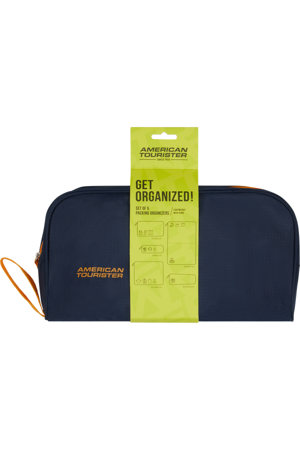 American Tourister American Tourist. Ta Packing Organizers 5Pcs  Marinebl&aring;/Oransje