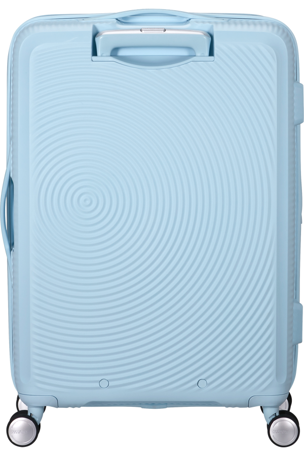 American Tourister SoundBox Spinner TSA Expandable 67cm  Pastellblått American Tourister SoundBox Spinner TSA Expandable 67cm  Pastellblått