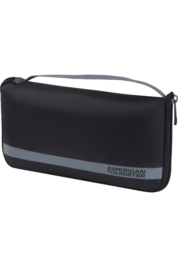 American Tourister American Tourist. Ta Foldable Luggage Cover L  Svart/Gr&aring;