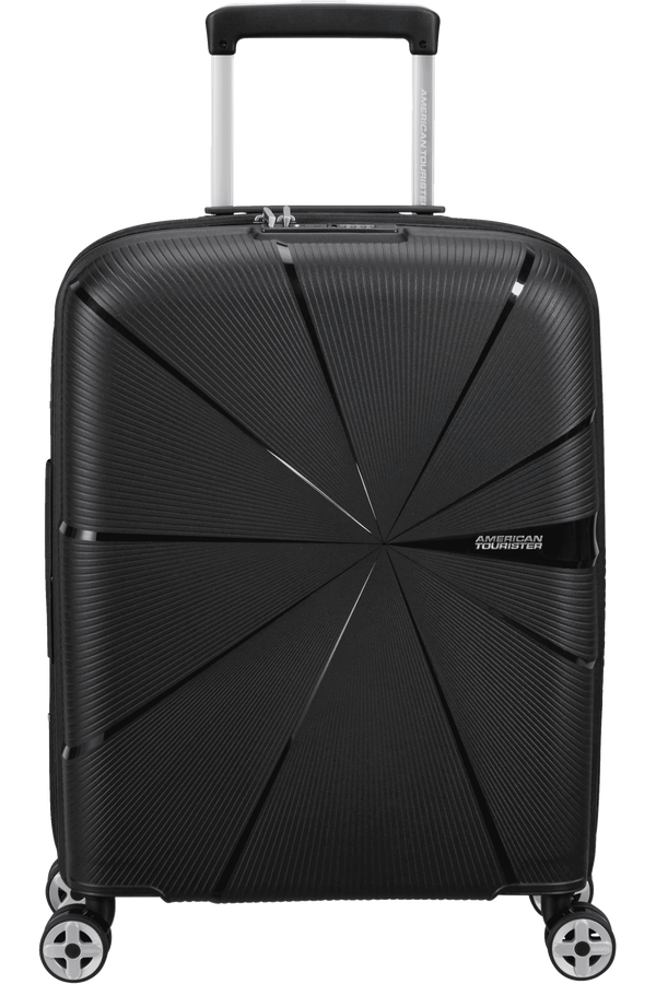 American Tourister Starvibe Spinner Expandable TSA 55cm  Svart