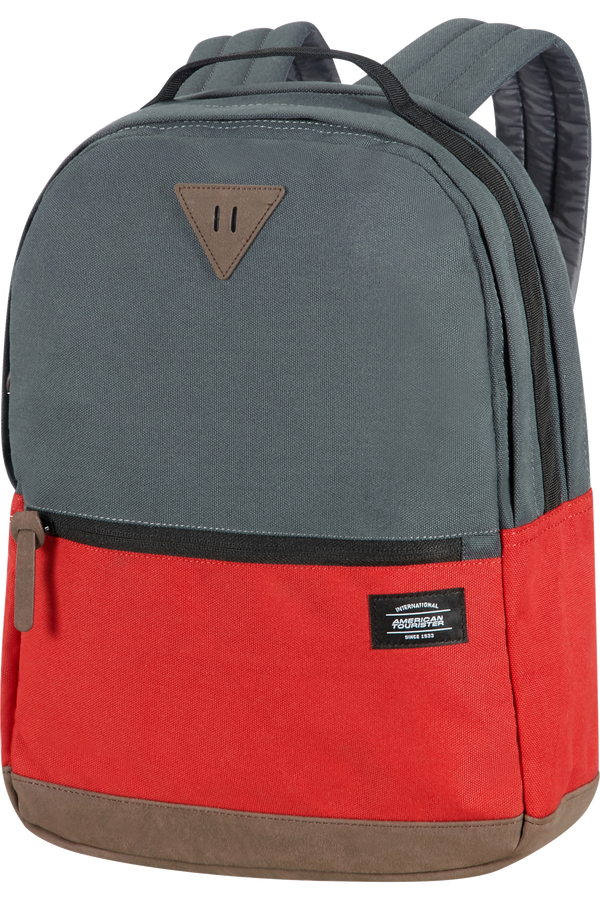 American Tourister Urban Groove Lifestyle Backpack  39.6cm/15.6inch Grey/Red