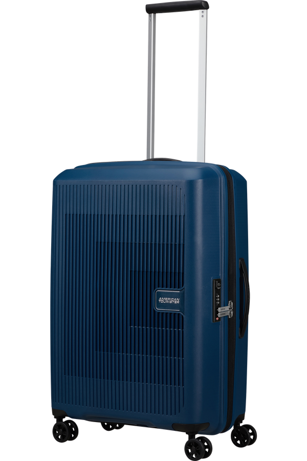 American Tourister Aerostep Spinner 67/24 Exp Tsa 67cm  Marinebl&aring;