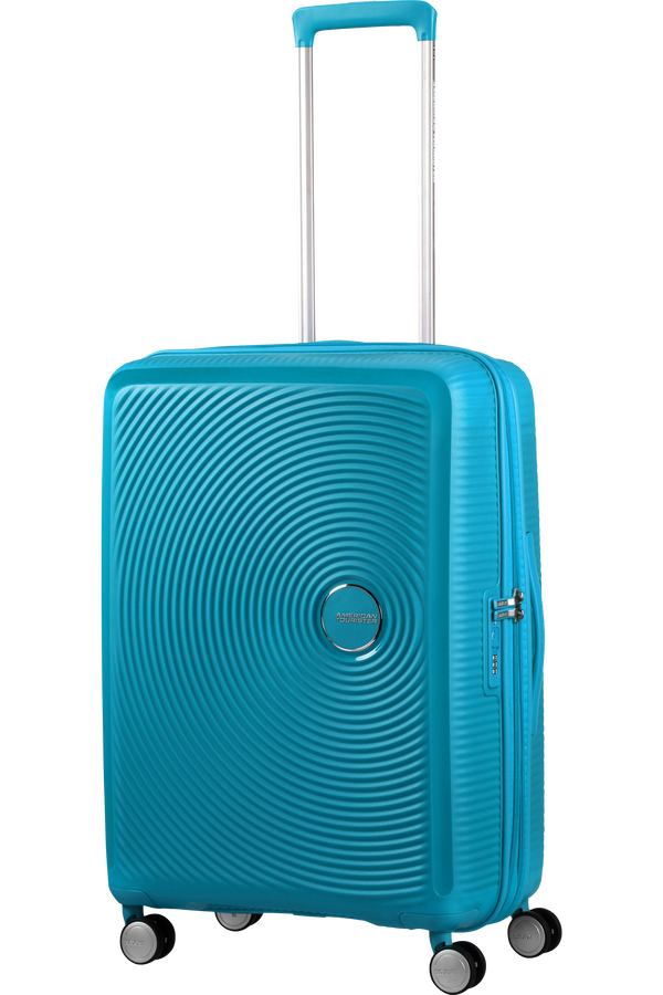 American Tourister Soundbox Spinner Expandable 67cm Summer Blue American Tourister Soundbox Spinner Expandable 67cm Summer Blue