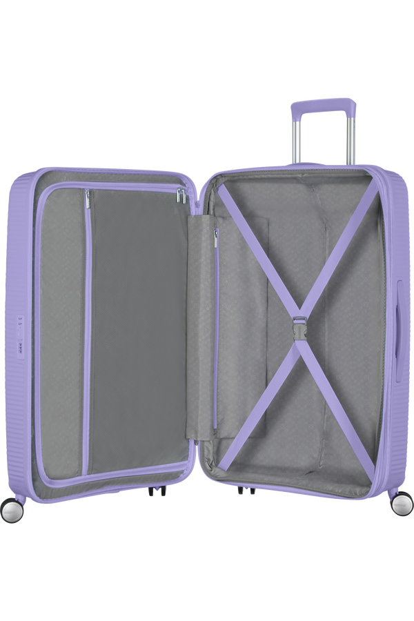 American Tourister Soundbox Spinner Expandable 77cm  Lavender