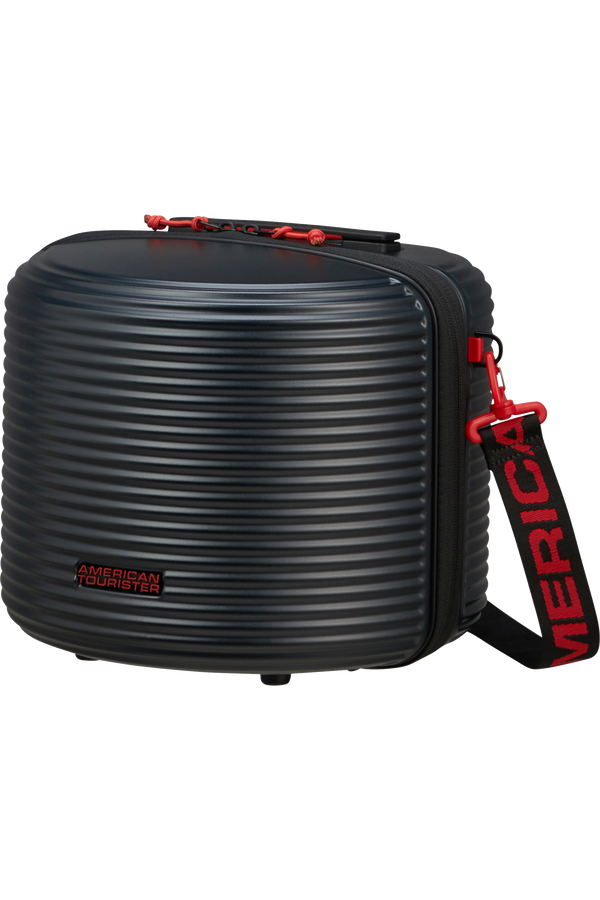 American Tourister Rollio Beauty Case  Svart, r&oslash;d