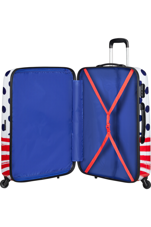 American Tourister Disney Legends Spinner 75cm  Minnie Blue Dots American Tourister Disney Legends Spinner 75cm  Minnie Blue Dots