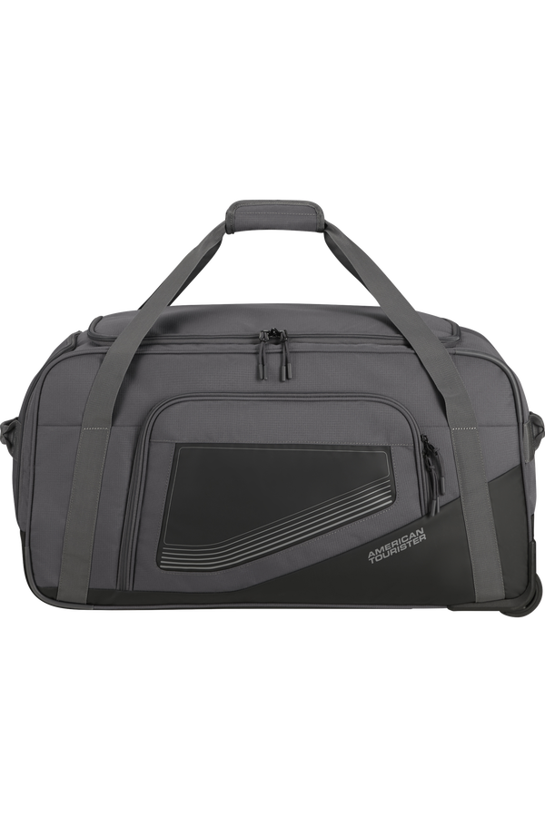 American Tourister City Racer Duffle with Wheels M  Svart