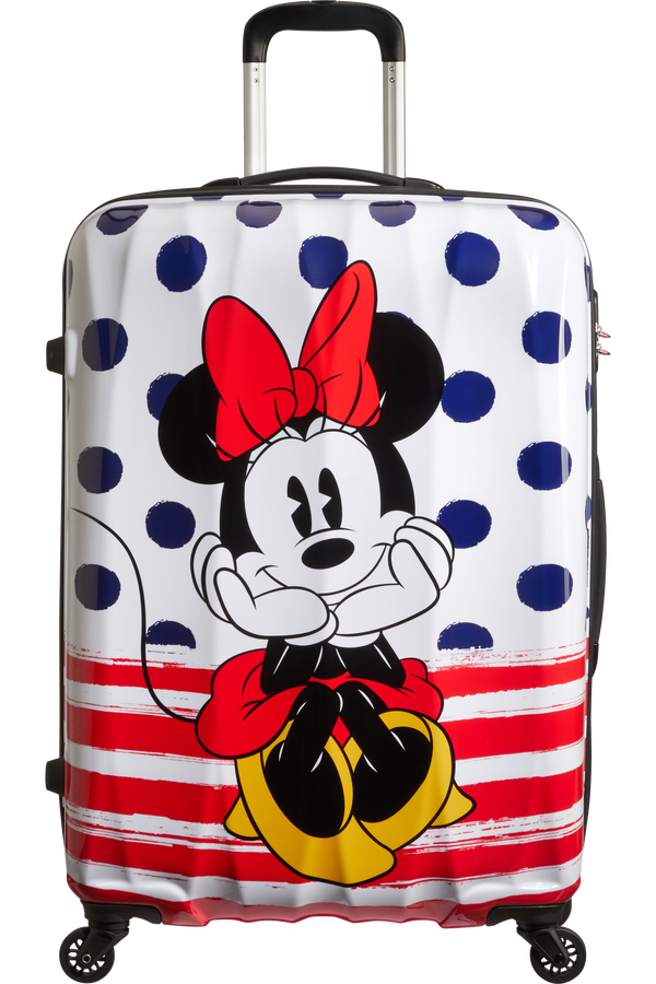 American Tourister Disney Legends Spinner 75cm Minnie Blue Dots
