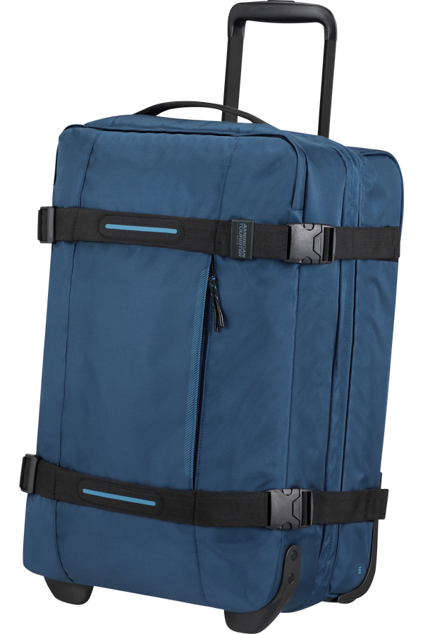 American Tourister Urban Track Duffle with Wheels S  Combat Navy