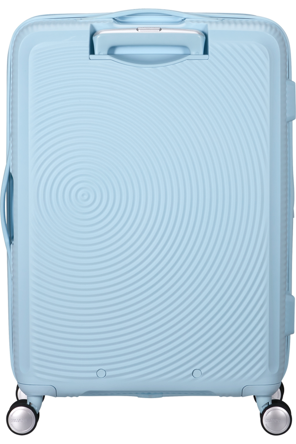 American Tourister SoundBox Spinner TSA Expandable 67cm  Pastellbl&aring;tt