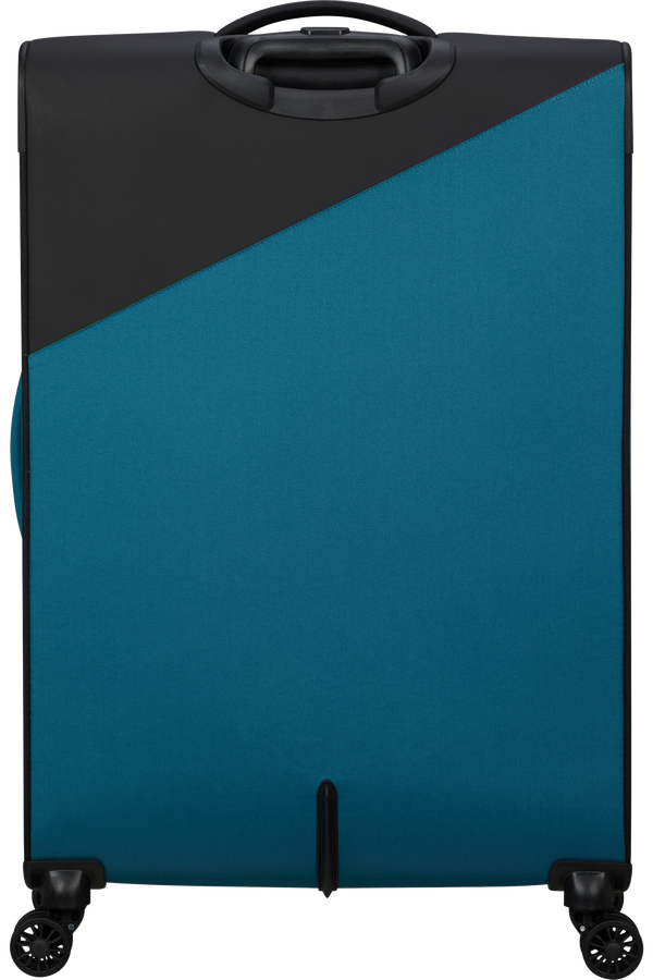 American Tourister Daring Dash Spinner Expandable TSA L  Svart/Blå