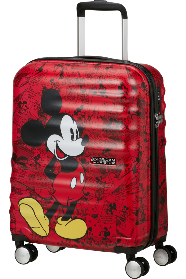 American Tourister Disney Wavebreaker Spinner TSA Disney Fl 55cm  Mikke Mus Rød American Tourister Disney Wavebreaker Spinner TSA Disney Fl 55cm  Mikke Mus Rød