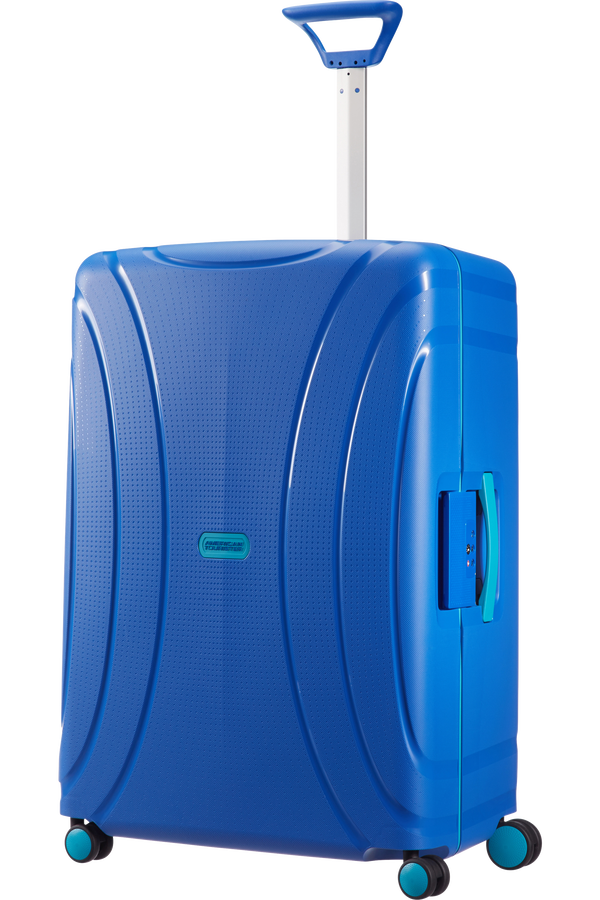 American Tourister Lock'n'Roll 4-wheel Spinner 75cm large suitcase Skydiver Blue