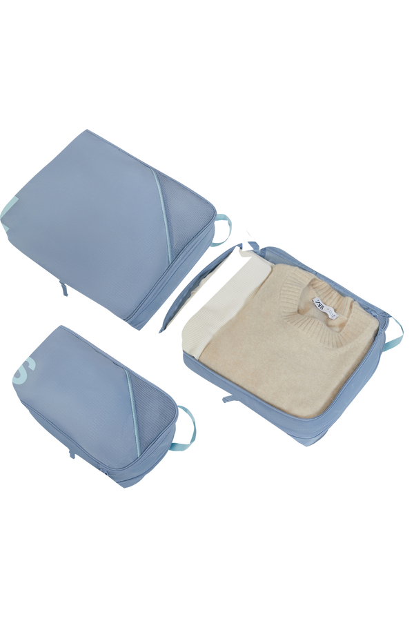 Packing Cubes Sett med 3 pakkekuber