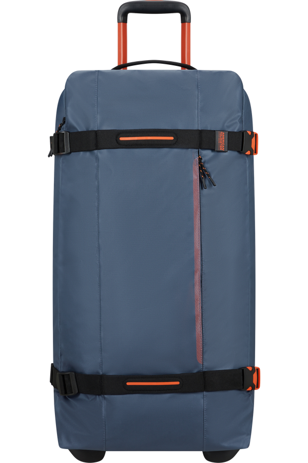American Tourister Urban Track Duffle with Wheels Coated L  Marineblå/Oransje
