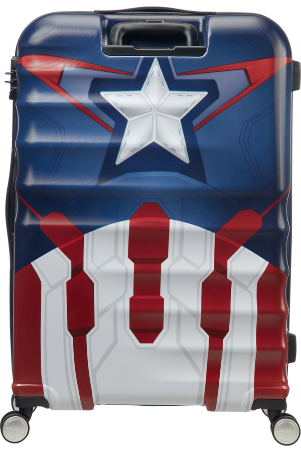 American Tourister Wavebreaker Disney Spinner 77cm  Captain America Close-Up American Tourister Wavebreaker Disney Spinner 77cm  Captain America Close-Up