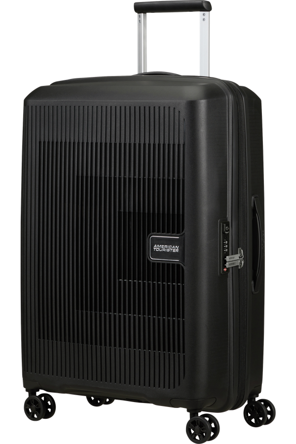 American Tourister Aerostep Spinner 67/24 Exp Tsa 67cm  Svart American Tourister Aerostep Spinner 67/24 Exp Tsa 67cm  Svart