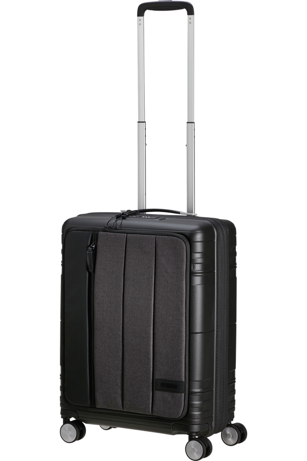 American Tourister Hello Cabin Spinner Expandable 55cm  Grey Melange