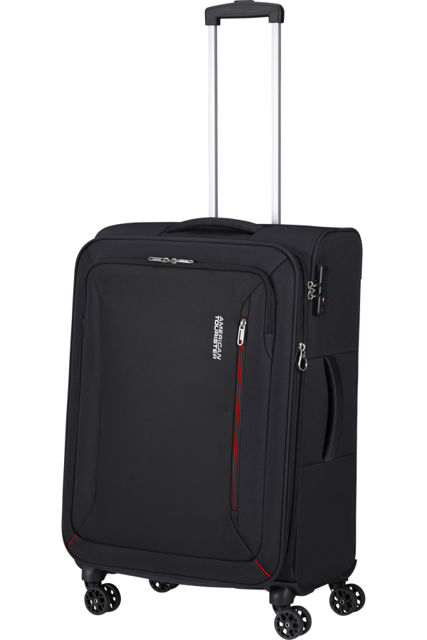 American Tourister Hyperspeed Spinner TSA EXP 68cm  Sotsvart