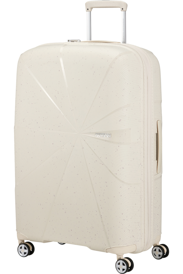 American Tourister StarVibe Spinner Expandable TSA LTD 77cm  Cream Speckles
