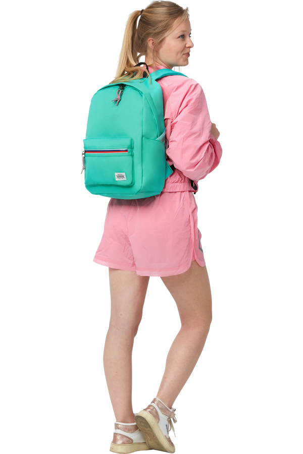 American Tourister UpBeat Backpack Zip  Aqua Green