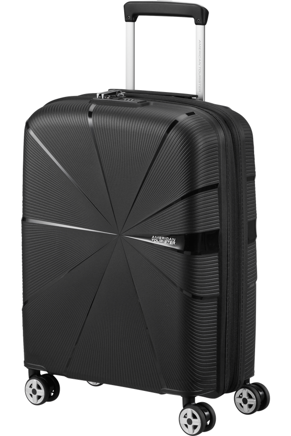 American Tourister Starvibe Spinner Expandable TSA 55cm Svart