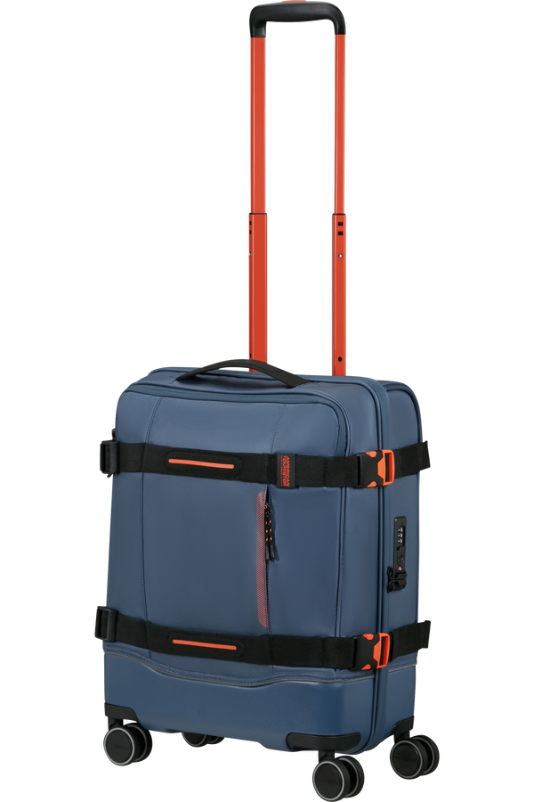American Tourister Urban Track Spinner S TSA Coated 55cm  Marinebl&aring;/Oransje