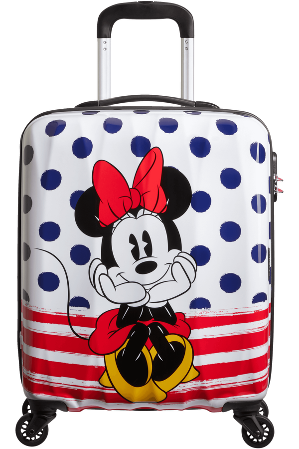 American Tourister Disney Legends Spinner 55cm  Minnie Blue Dots