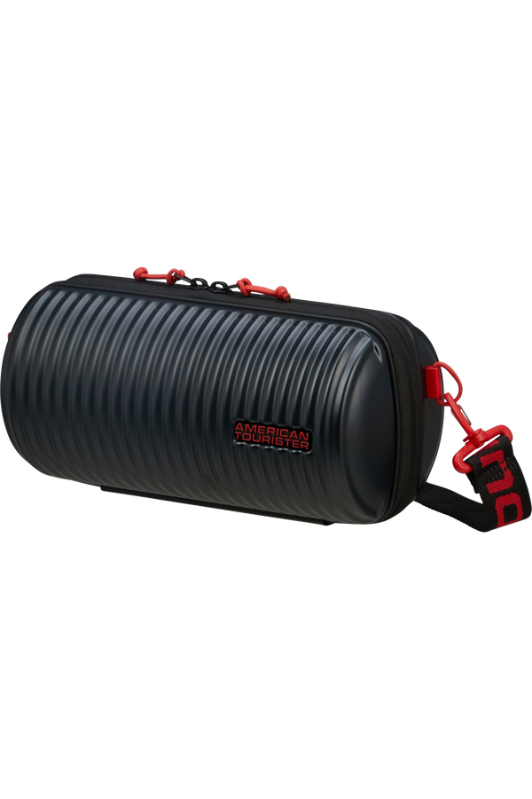 American Tourister Rollio Cross Body  Svart, rød American Tourister Rollio Cross Body  Svart, rød