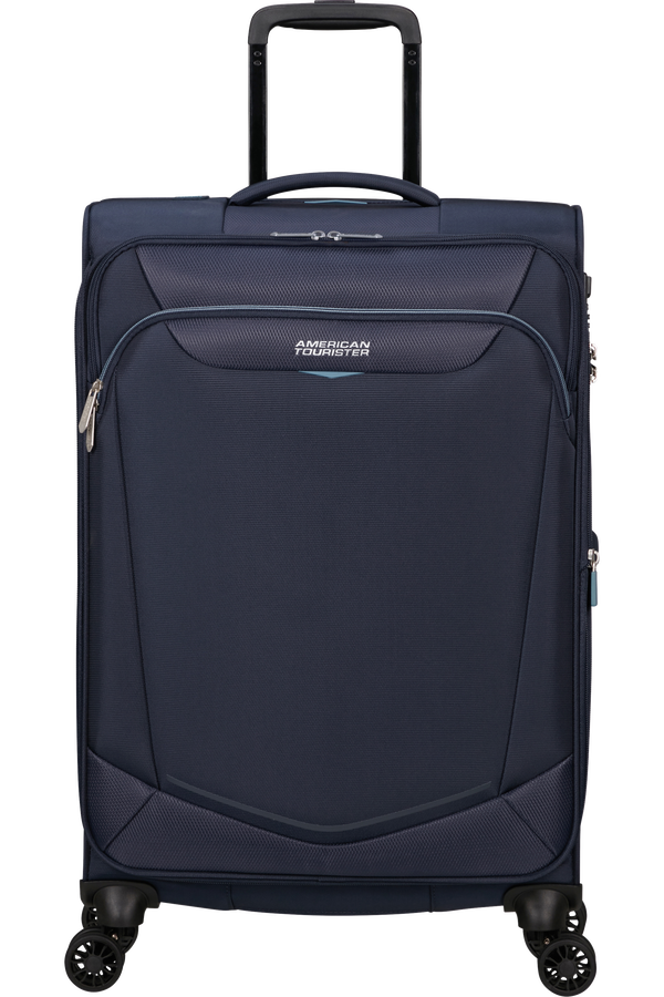 American Tourister SummerRide Spinner M EXP TSA 69cm Marineblå