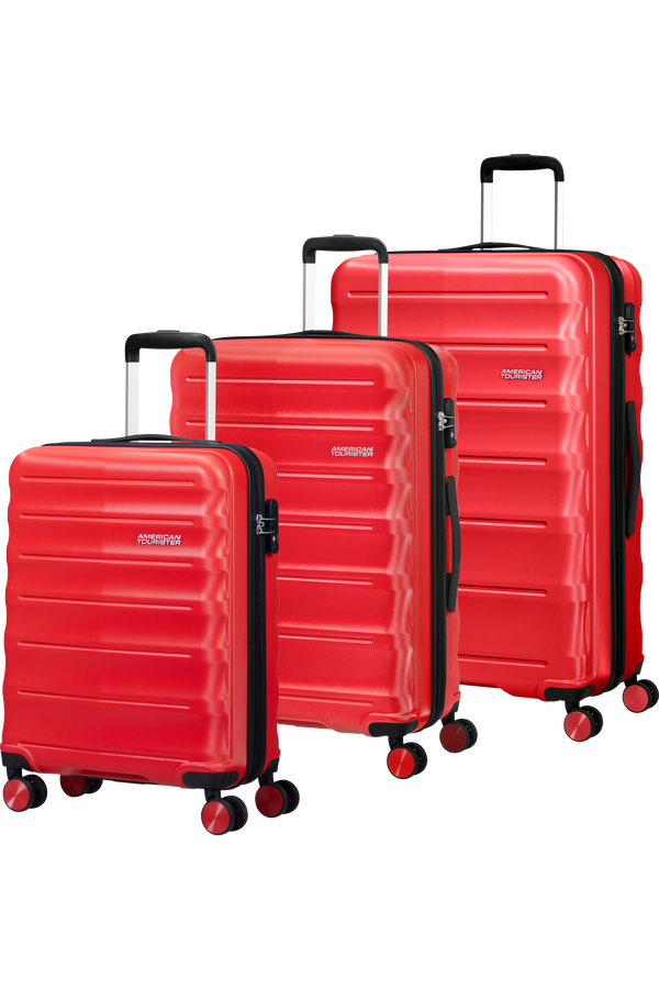 American Tourister Speedlink 3 PC Set A  Rød