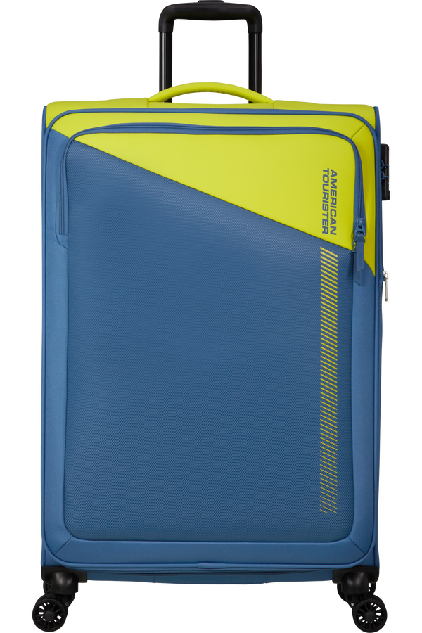 American Tourister Daring Dash Spinner Expandable TSA L Lime/Coronet