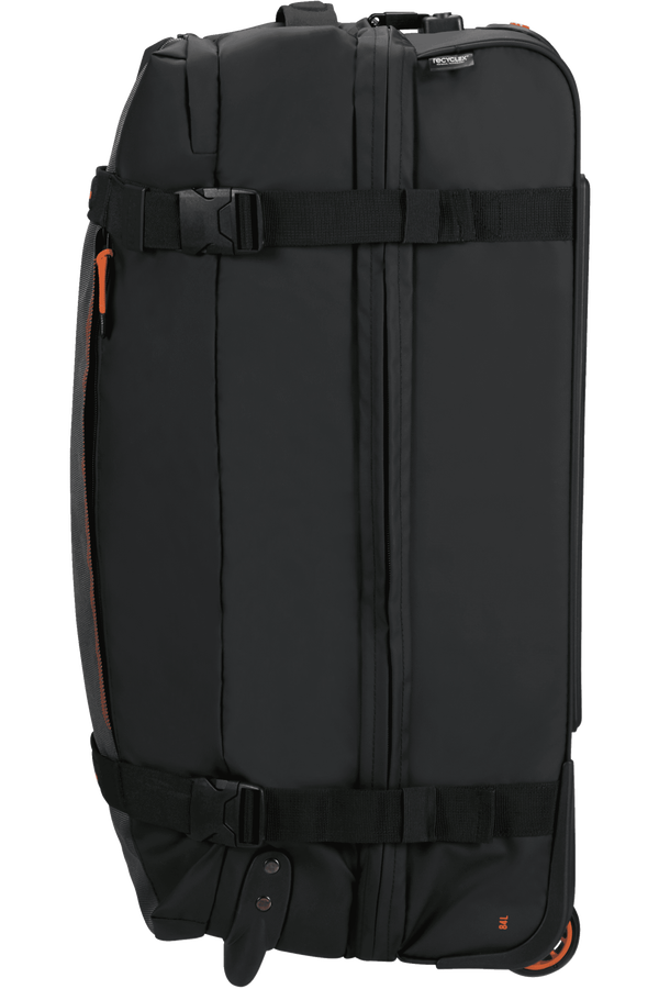 American Tourister Urban Track Duffle with Wheels Lmtd M  Svart/Oransje