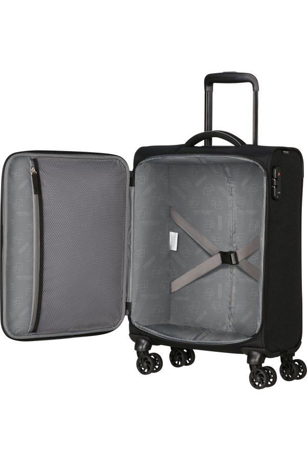 American Tourister Take2cabin Spinner Tsa 55cm  Svart