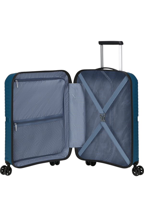 American Tourister Airconic Spinner Frontloader 15.6' 55cm  Teal Blue/Green American Tourister Airconic Spinner Frontloader 15.6' 55cm  Teal Blue/Green