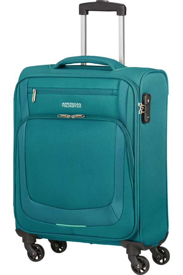 American Tourister Summer Session Spinner TSA 55cm Blue/Light Blue