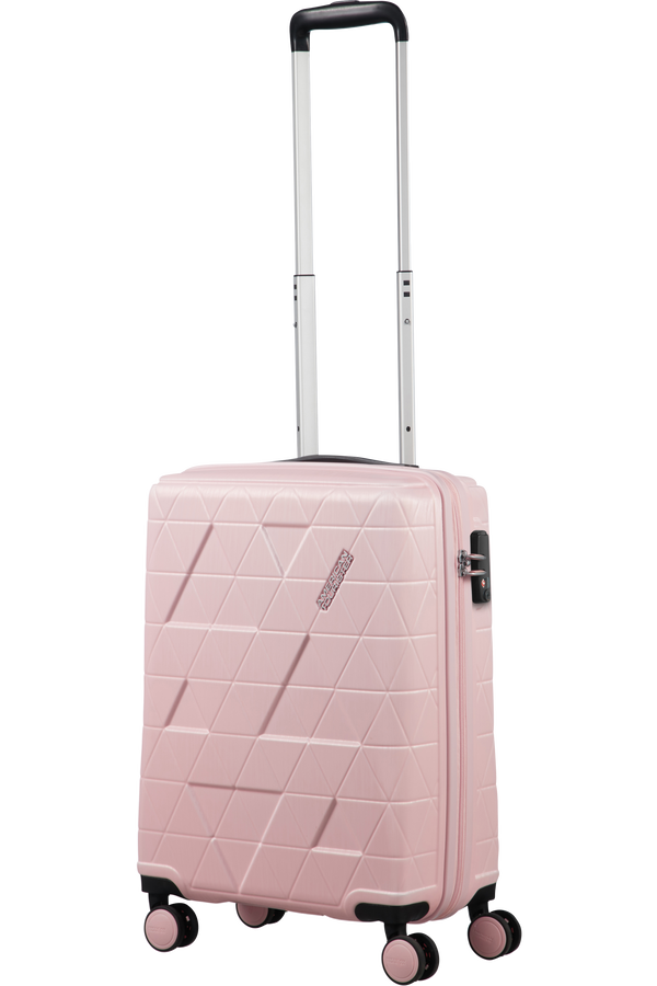 American Tourister Triangolo Spinner TSA 55cm  Rose Gold