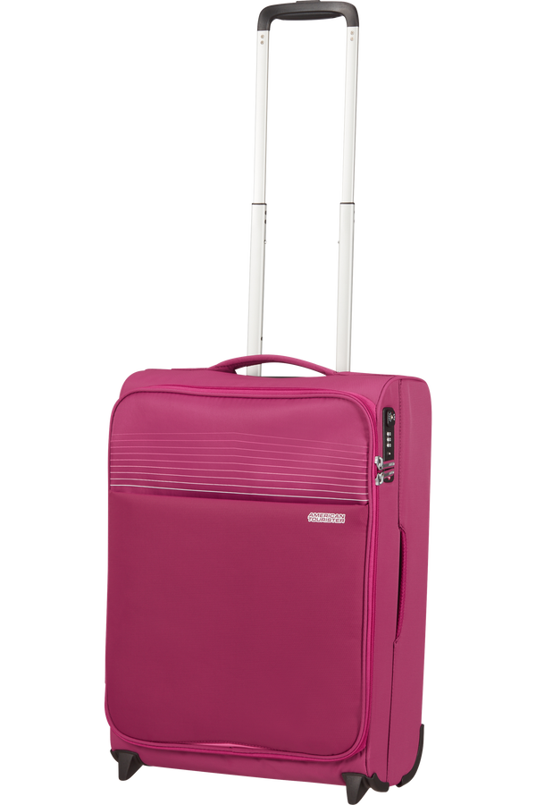American Tourister Lite Ray Upright TSA 55cm  Magenta Haze