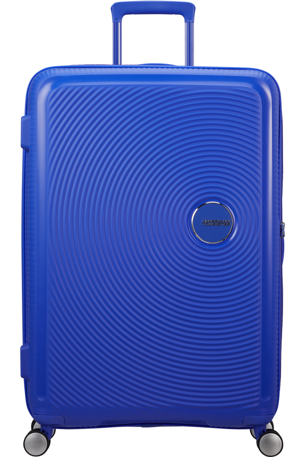 American Tourister SoundBox Spinner Expandable 77cm  Cobalt Blue