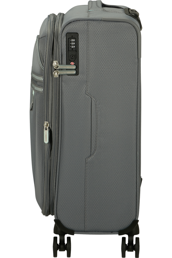 American Tourister Aerospin Spinner Expandable S  Stone Basalt American Tourister Aerospin Spinner Expandable S  Stone Basalt