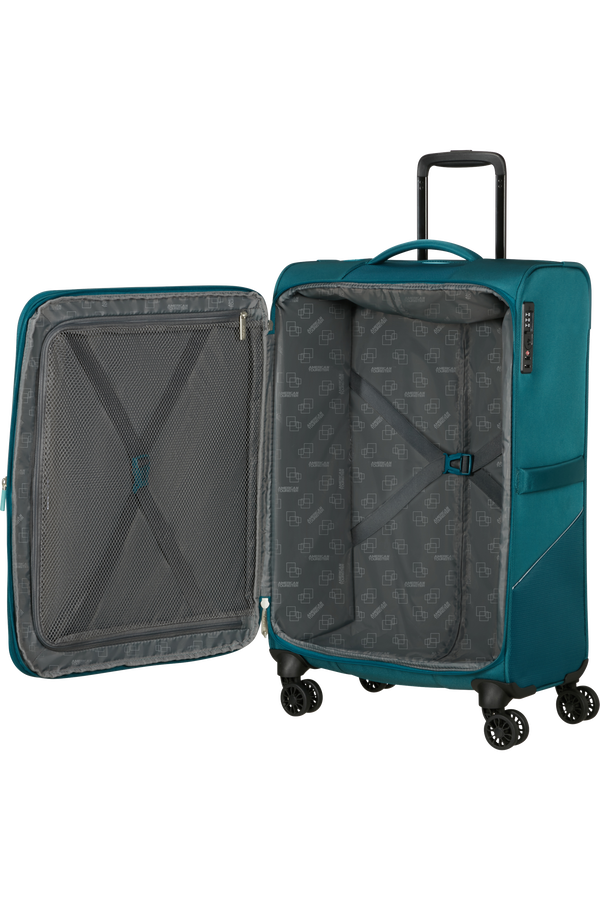 American Tourister SummerRide Spinner M EXP TSA 69cm  Totally Teal